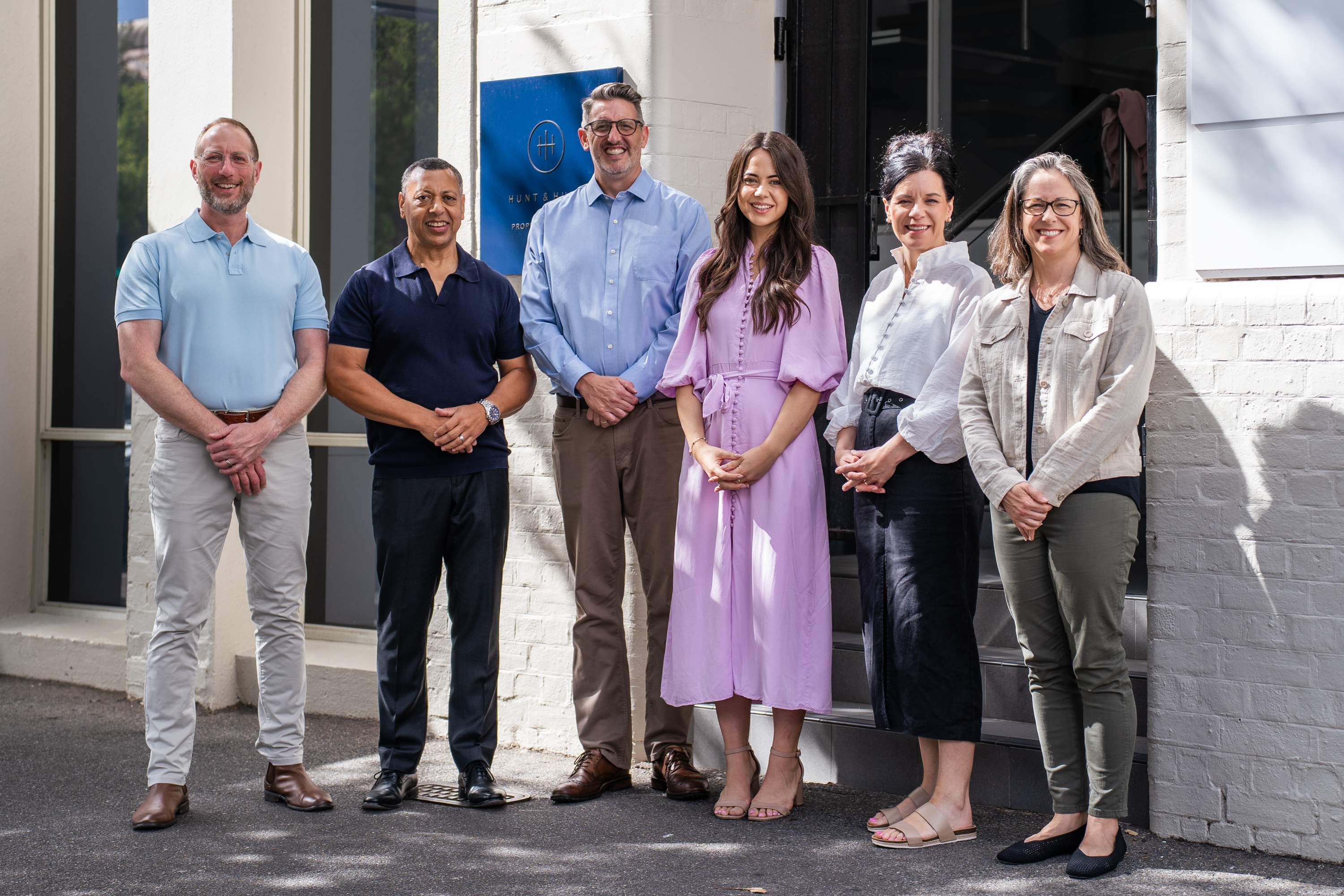 Group portrait of the Pivot Counselling team